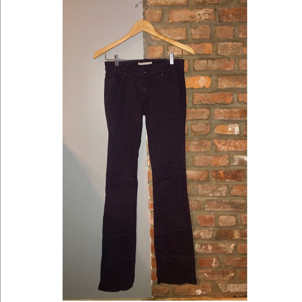 Rich & Skinny Deep Purple Boot Cut Jeans